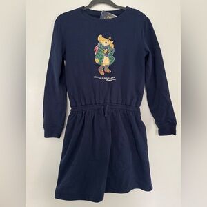 Navy Polo Bear Dress